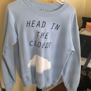 Ariana Grande ‘Head in the clouds’ sweatshirt